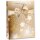 Bambelaa! 12 Stück Geschenktüten Weihnachten Geschenktaschen Groß Papiertüten Weihnachtstüten 157 g Papier Gold Glänzend (Ca. 25x8,5x34,5 cm)