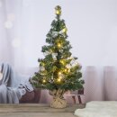Bambelaa! Weihnachtsbaum K&uuml;nstlich Mit Beleuchtung Geschm&uuml;ckt Tannenbaum Dekoriert Christbaum Beleuchtet LED 75cm