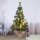 Bambelaa! Weihnachtsbaum K&uuml;nstlich Mit Beleuchtung Geschm&uuml;ckt Tannenbaum Dekoriert Christbaum Beleuchtet LED 75cm
