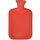 Bambelaa! 2er Set Große Wärmflaschen Bettflaschen Flauschbezug grau weiß pink Wärmekissen Strickmuster Herz Design (2 x 2 Liter)